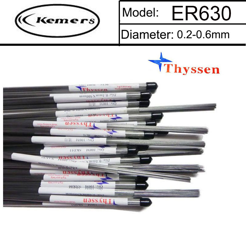 Kemers  ̾ Thyssen ER630 0.2 / 0.3 / 0.4 / 0.5 / 0.6mm    ̾ 200pcs of 1 Tube W1007/Kemers Welding Wire Thyssen ER630 of 0.2/0.3/0.4/0.5